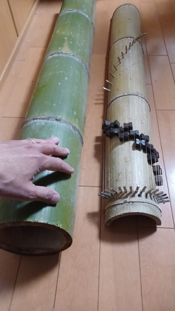 竹ハープ