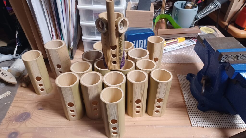 竹笛製作