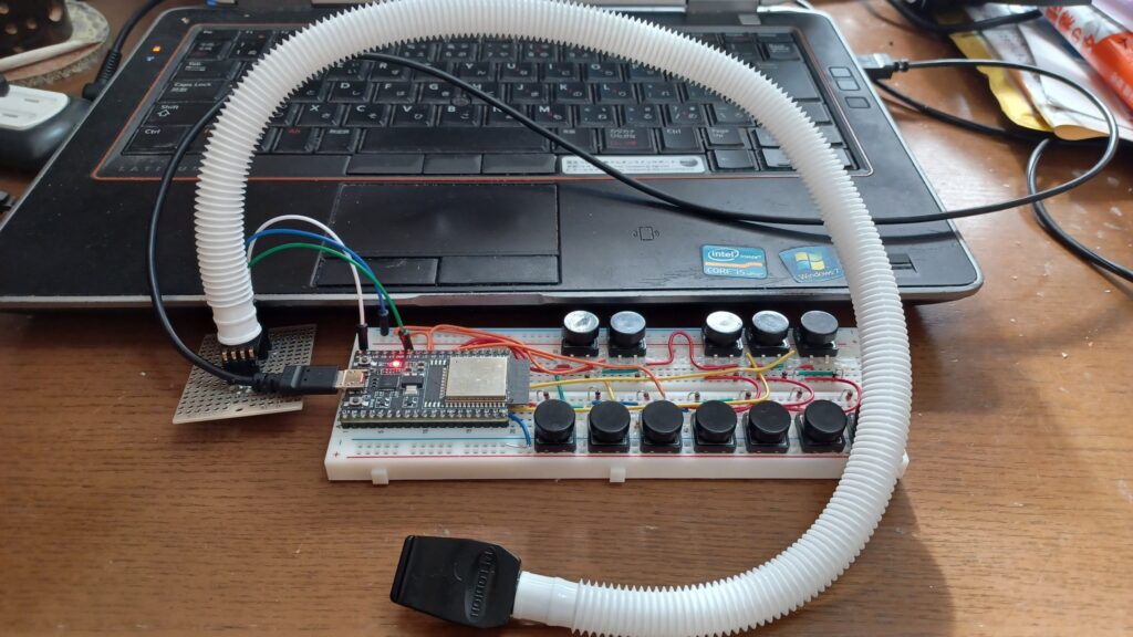 ウィンドシンセ開発